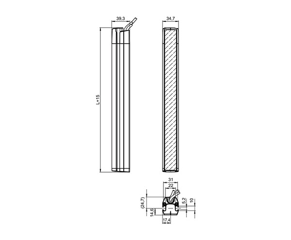 Leuze ELC100T30-1500 安全光幕发射器尺寸图1.jpg